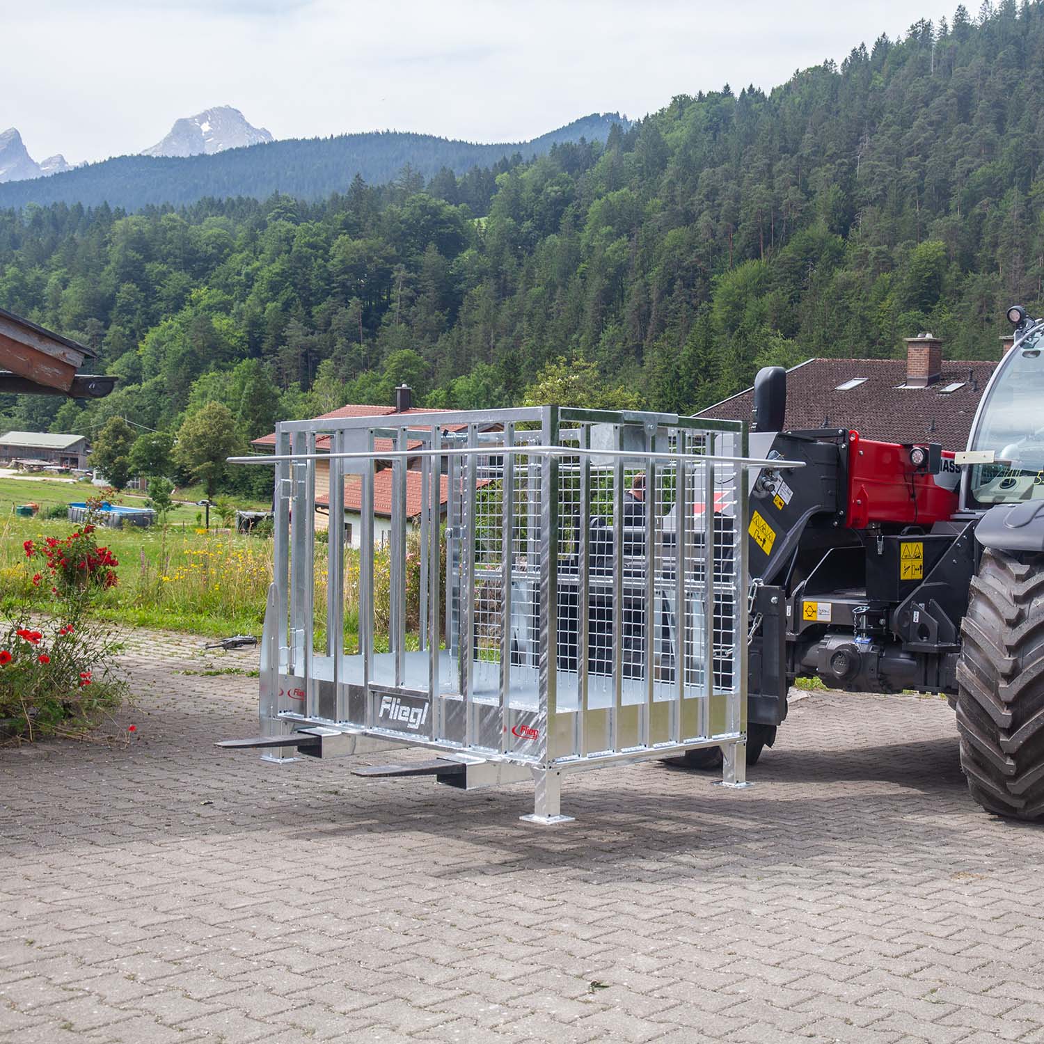 »Low« working platform